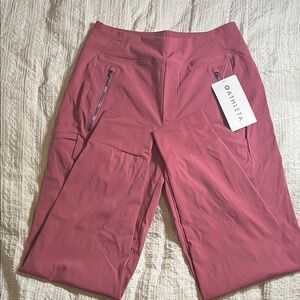 Athleta pants with Zippered Pockets size 0